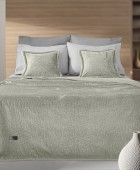 Σετ 2τμχ Κουβέρτα Bolzano Khaki 160x220 Κουβέρτες Βελουτέ Μονές