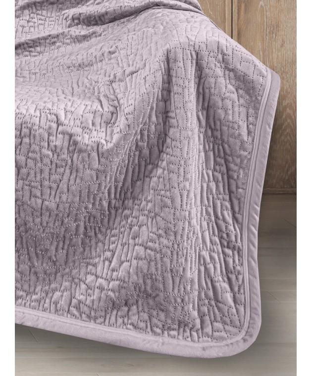 Ριχτάρι Bolzano Melanze 130x170 + Διακοσμητικό Μαξιλάρι Πολυθρόνας