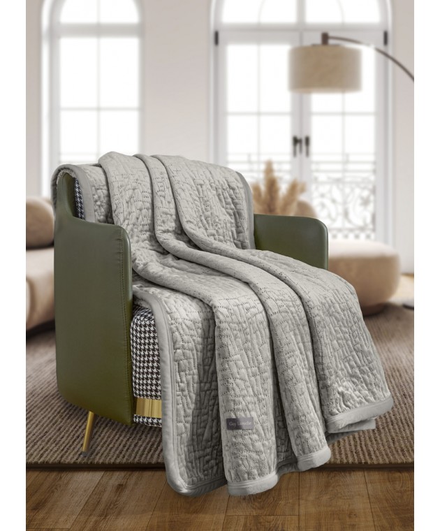 Ριχτάρι Bolzano Vison 130x170 + Διακοσμητικό Μαξιλάρι Πολυθρόνας