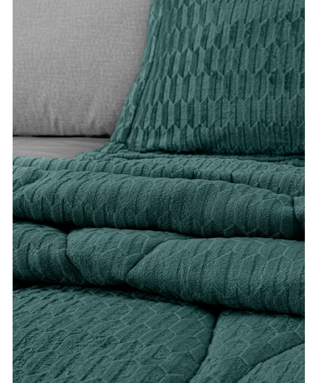 Κουβερτοπάπλωμα Gali Emerald 260x240 Κουβερτοπάπλωμα  king size