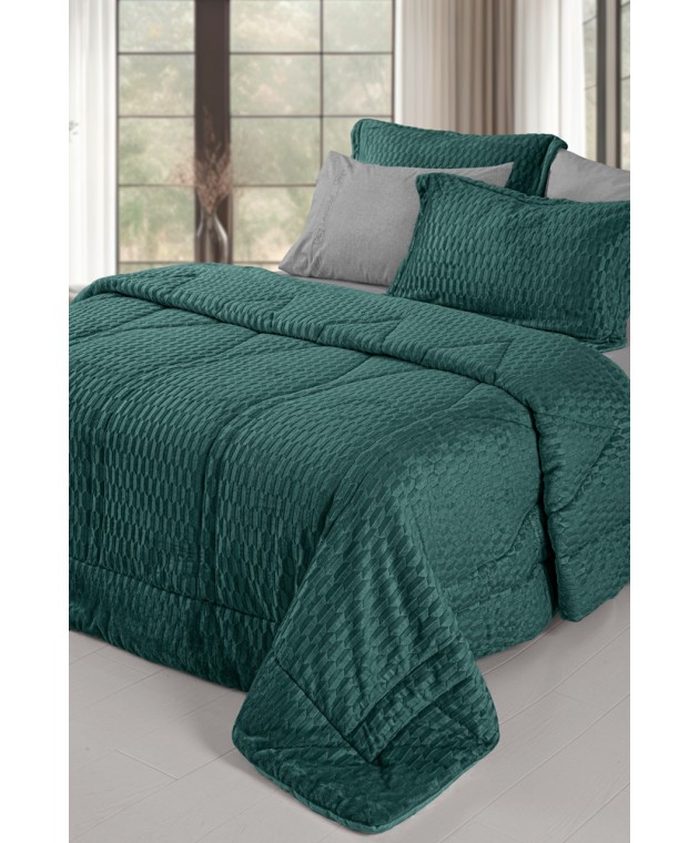 Κουβερτοπάπλωμα Gali Emerald 260x240 Κουβερτοπάπλωμα  king size