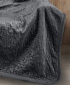 Ριχτάρι Bolzano Anthracite 130x170 + Διακοσμητικό Μαξιλάρι ΝΕΕΣ ΑΦΙΞΕΙΣ