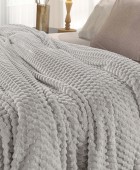 Σετ 2τμχ Κουβέρτα Smoothie Elephant 220x240 Κουβέρτες Fleece Υπέρδιπλες