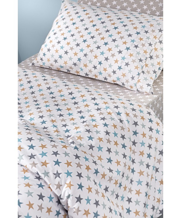 Σετ 3τμχ Παιδικά Σεντόνια Cosmos Sky 165x250 Παιδικά Σεντόνια