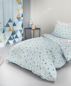 Σετ 3τμχ Παιδικά Σεντόνια Two 2 Twenty Aqua 165x250 Παιδικά Σεντόνια