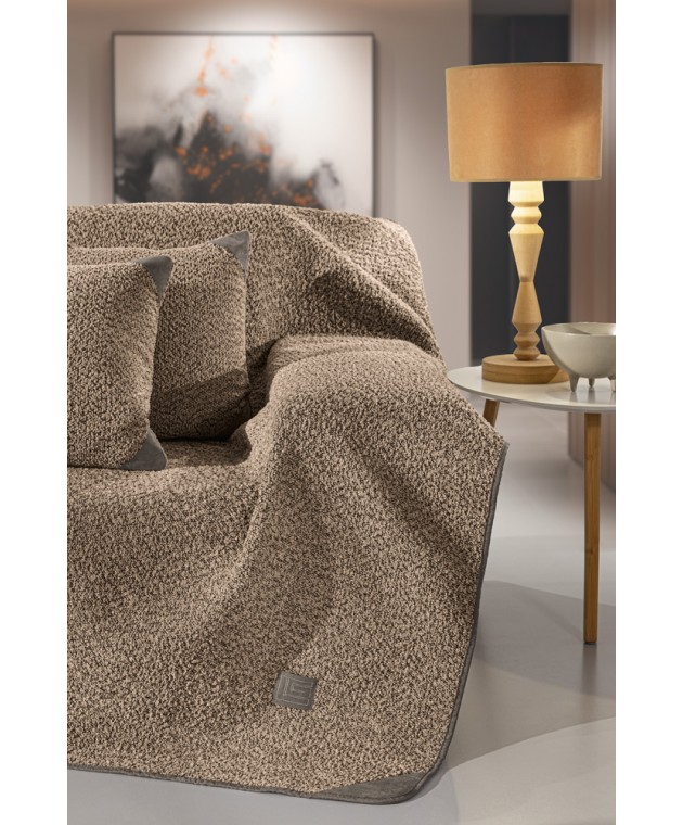 Ριχτάρι Lama Taupe 170x250 Διθέσιου
