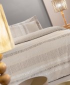Σετ 4τμχ Σεντόνια Nuvola Taupe Flannel 240x265 Σεντόνια Φανελένια Υπέρδιπλα