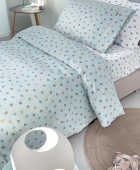 Σετ 2τμχ Παιδική Παπλωματοθήκη Paw Ciel 165x225 Παιδικές Παπλωματοθήκες