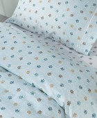 Σετ 2τμχ Παιδική Παπλωματοθήκη Paw Ciel 165x225 Παιδικές Παπλωματοθήκες