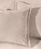 Ριχτάρι Καναπέ Rubicon Champagne (Τετραθέσιος) 170x350 Τετραθέσιου