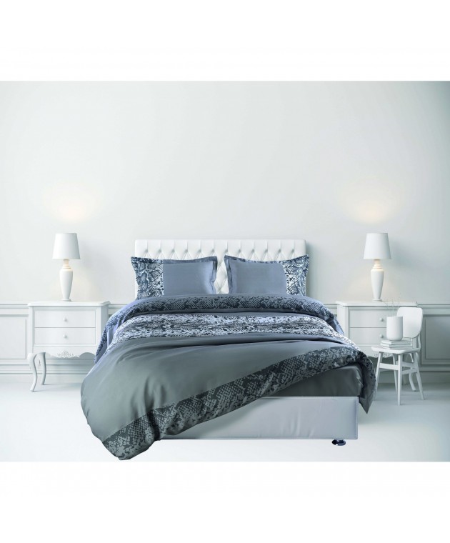 ΣΕΤ ΣΕΝΤ Υ/Δ ΧΛ SNIK 2*240Χ260CM 2*50X70CM 100% COTTOSATIN 230TC Σεντόνια Υπέρδιπλα