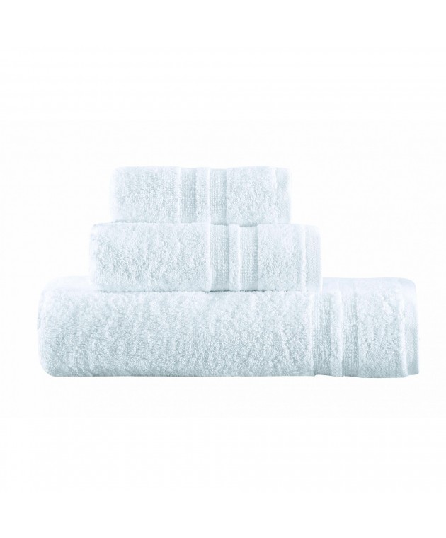 ΠΕΤΣΕΤΑ ΠΡΟΣΩΠΟΥ 50Χ90CM  DOVE1 WHITE 100% COTTON 550gsm Πετσέτες Mπάνιου