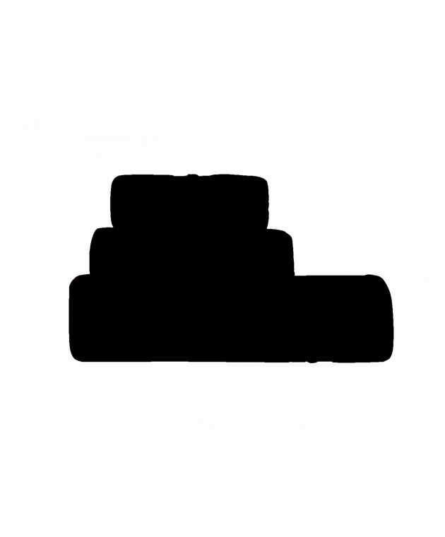 ΠΕΤΣΕΤΑ ΜΠΑΝΙΟΥ 90Χ150CM DOVE2 BLACK 100% COTTON 550gsm Πετσέτες Mπάνιου