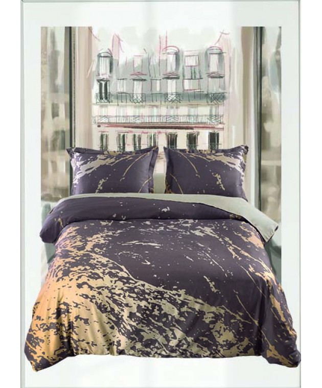 ΣΕΤ ΠΑΠΛΩΜΑΤΟΘΗΚΗ KING SPLASH  240X250CΜ 100% COTTON SATIN 230TC Παπλωματοθήκες KING SIZE