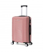 Βαλίτσα Μεσαία Amber Ροζ AM1008 43 x 65 x 25 cm Μεσαίες