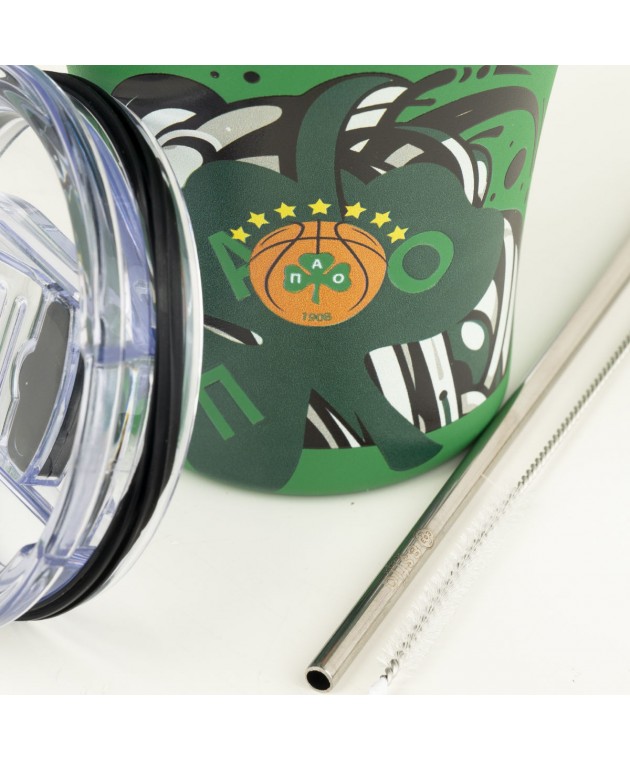 ESTIA ΘΕΡΜΟΣ COFFEE MUG PANATHINAIKOS BC EDITION WE THE GREENS 350ml 00-27247 ΘΕΡΜΟΣ-ΠΑΓΟΥΡΙΑ