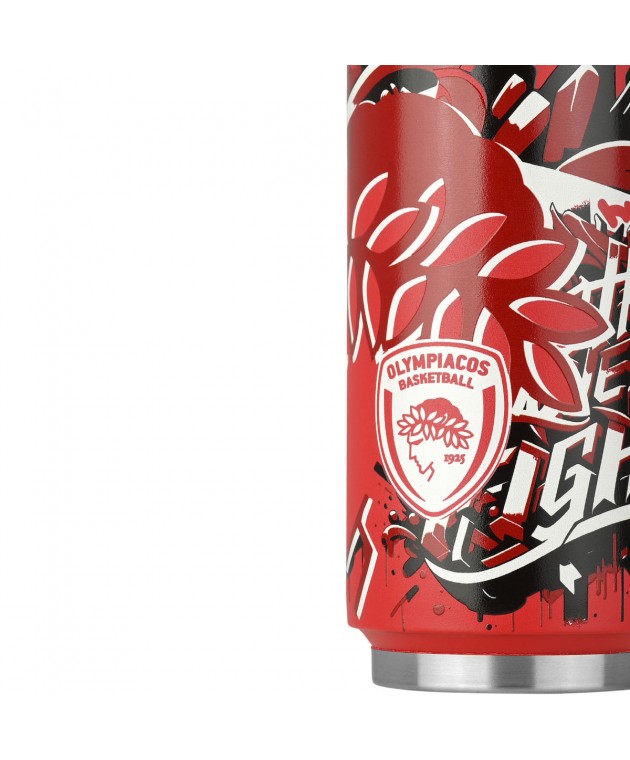 ESTIA ΘΕΡΜΟΣ TRAVEL CUP OLYMPIACOS BC EDITION TOGETHER WE FIGHT 500ml 00-27100 ΘΕΡΜΟΣ-ΠΑΓΟΥΡΙΑ