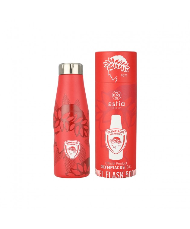 ESTIA ΘΕΡΜΟΣ TRAVEL FLASK OLYMPIACOS BC EDITION 500ml ΘΕΡΜΟΣ-ΠΑΓΟΥΡΙΑ