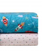 COMET ΣΕΝΤΟΝΙ ΛΙΚΝΟΥ.ΣΕΤ 2 ΤΕΜ 60Χ120 Βρεφικά Σεντόνια Λίκνου-Καλαθούνας