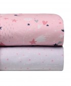 LALUNA ΣΕΝΤΟΝΙ ΛΙΚΝΟΥ.ΣΕΤ 2 ΤΕΜ 60Χ120 Βρεφικά Σεντόνια Λίκνου-Καλαθούνας