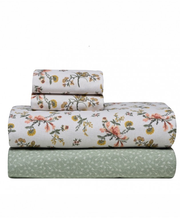 RONETTE 21 ΣΕΝΤΟΝΙ.ΜΟΝΟ ΣΕΤ 3 ΤΕΜ ΦΑΝΕΛΑ 170X275 Σεντόνια Φανελένια Μονά