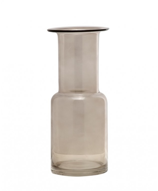 VASE 242 ΓΥΑΛΙΝΟ ΒΑΖΟ (ΜΗΚΟΣ 13-ΦΑΡΔΟΣ 29-ΥΨΟΣ 12 εκατ) Βάζα