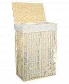 ESTIA ΚΑΛΑΘΙ ΑΠΛΥΤΩΝ NEST 37x22x55cm 2 ΘΕΣΕΩΝ ΜΠΕΖ Καλάθια Απλύτων