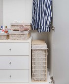 ESTIA ΚΑΛΑΘΙ ΑΠΟΘΗΚΕΥΣΗΣ & ΟΡΓΑΝΩΣΗΣ NEST 28×20×10cm ΜΠΕΖ Διακοσμητικά Καλάθια-Κουτιά