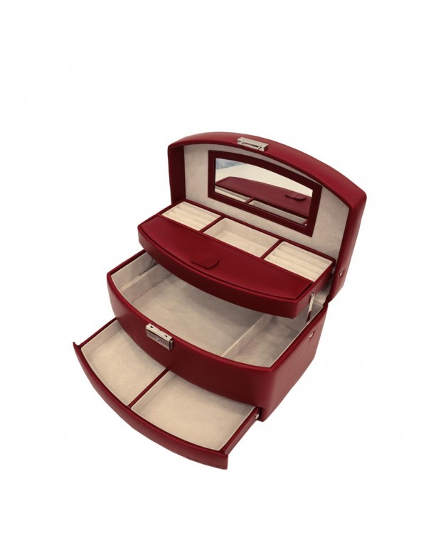 Θήκη Κοσμημάτων DAVIDTS Κόκκινη 367987-84 Θήκες Κοσμημάτων/Ρολογιών