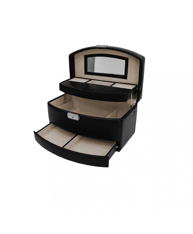 Θήκη Κοσμημάτων DAVIDTS Μαύρη 367987-01 Θήκες Κοσμημάτων/Ρολογιών