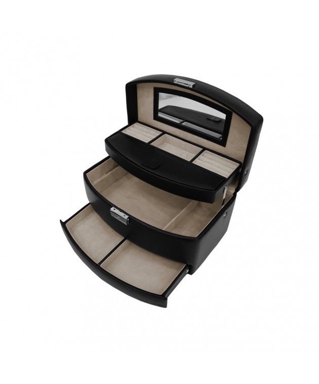 Θήκη Κοσμημάτων DAVIDTS Μαύρη 367987-01 Θήκες Κοσμημάτων/Ρολογιών