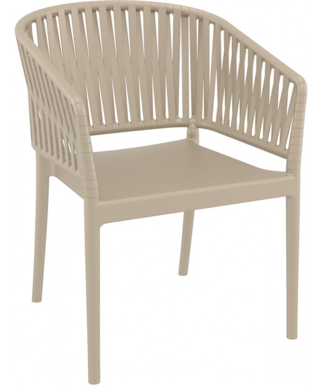 PORTOFINO TAUPE ΠΟΛΥΘΡΟΝΑ ΠΟΛ/ΝΙΟΥ 58X58X80εκ. Πολυθρόνες
