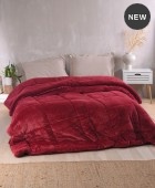  Κουβερτοπάπλωμα μονό (160Χ220) TILTY BORDEAUX, RYTHMOS HOME Κουβερτοπαπλώματα Μονά