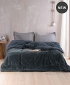  Κουβερτοπάπλωμα μονό (160Χ220) TILTY GREY-BLUE, RYTHMOS HOME Κουβερτοπαπλώματα Μονά