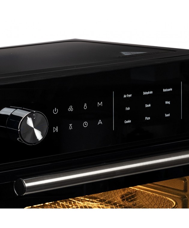 ESTIA ΦΡΙΤΕΖΑ ΑΕΡΟΣ - ΦΟΥΡΝΑΚΙ TITAN CHEF 1700w 23lt ΜΕ 9 ΠΡΟΓΡΑΜΜΑΤΑ ΜΑΓΕΙΡΕΜΑΤΟΣ ΝΕΕΣ ΑΦΙΞΕΙΣ