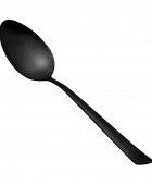 ESTIA ΚΟΥΤΑΛΙ ΦΑΓΗΤΟΥ EDGE BLACK ΑΝΟΞΕΙΔΩΤΟ ΑΤΣΑΛΙ 18/0 ΜΑΥΡΟ MAT Μαχαιροπίρουνα