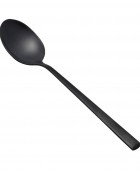 ESTIA ΚΟΥΤΑΛΙ ΦΑΓΗΤΟΥ PRESTIGE BLACK ΑΝΟΞΕΙΔΩΤΟ ΑΤΣΑΛΙ 18/0 ΜΑΥΡΟ MAT Μαχαιροπίρουνα