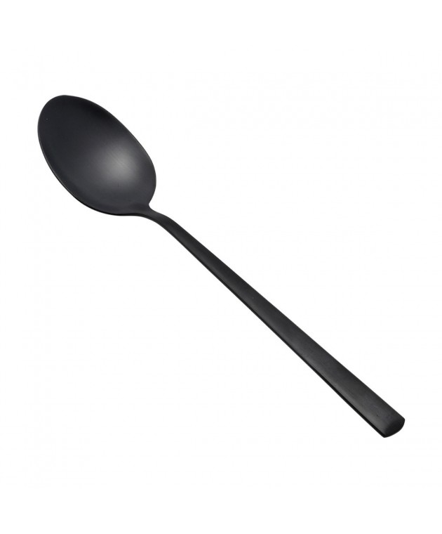 ESTIA ΚΟΥΤΑΛΙ ΦΑΓΗΤΟΥ PRESTIGE BLACK ΑΝΟΞΕΙΔΩΤΟ ΑΤΣΑΛΙ 18/0 ΜΑΥΡΟ MAT Μαχαιροπίρουνα