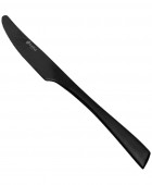 ESTIA ΜΑΧΑΙΡΙ ΦΑΓΗΤΟΥ EDGE BLACK ΑΝΟΞΕΙΔΩΤΟ ΑΤΣΑΛΙ 18/0 ΜΑΥΡΟ MAT Μαχαιροπίρουνα