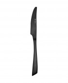 ESTIA ΜΑΧΑΙΡΙ ΦΑΓΗΤΟΥ EDGE BLACK ΑΝΟΞΕΙΔΩΤΟ ΑΤΣΑΛΙ 18/0 ΜΑΥΡΟ MAT Μαχαιροπίρουνα