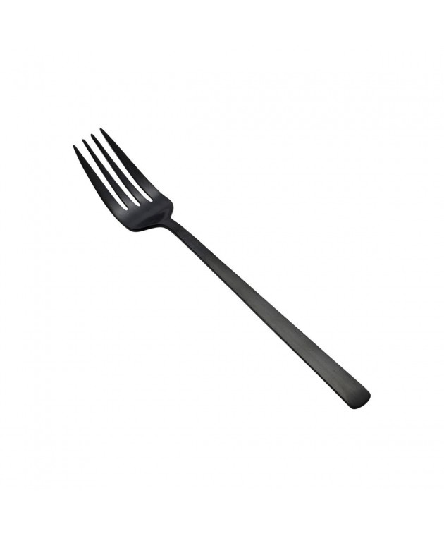 ESTIA ΠΙΡΟΥΝΙ ΓΛΥΚΟΥ PRESTIGE BLACK ΑΝΟΞΕΙΔΩΤΟ ΑΤΣΑΛΙ 18/0 ΜΑΥΡΟ MAT Μαχαιροπίρουνα