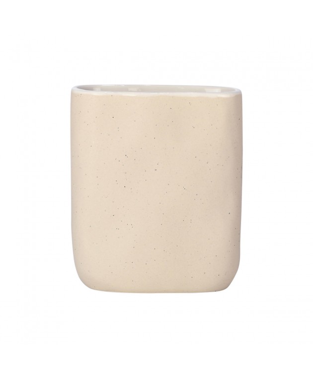 ESTIA ΠΟΤΗΡΑΚΙ ΜΠΑΝΙΟΥ GRAIN ΚΕΡΑΜΙΚΟ 8.5x4.5x11cm Ποτήρια  Οδοντόβουρτσας