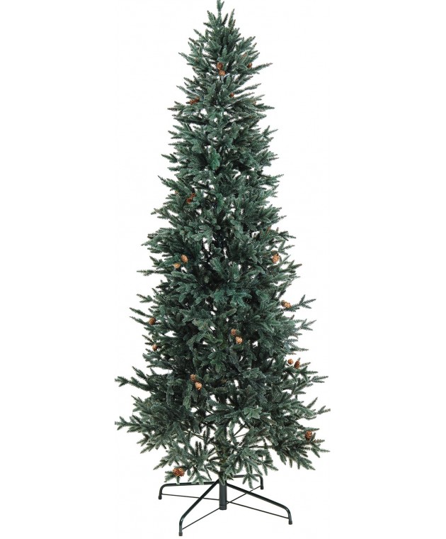 Slim Pvc Χριστουγεννιάτικο Δέντρο 180cm Χριστουγεννιάτικα Δέντρα