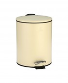 ESTIA ΧΑΡΤΟΔΟΧΕΙΟ ΜΠΑΝΙΟΥ CLASSIC SOFT CLOSE 5lt ΜΑΤ IVORY Καλάθια Απορριμμάτων