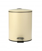ESTIA ΧΑΡΤΟΔΟΧΕΙΟ ΜΠΑΝΙΟΥ CLASSIC SOFT CLOSE 5lt ΜΑΤ IVORY Καλάθια Απορριμμάτων