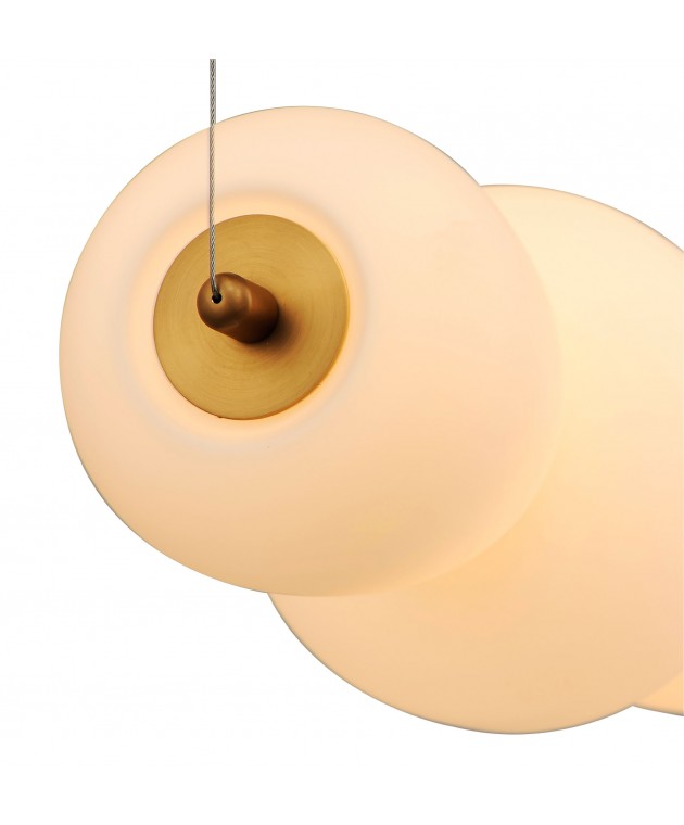 PDC 562-6 ΡΑΓΑ  LED ΕΞΙ ΜΕΓΕΘΗ ΜΠΑΛΕΣ ΜΕ ΔΑΧΤΥΛΙΔΙ 40W 3000K 2400 LUM ΦΩΤΙΣΤΙΚΑ ΟΡΟΦΗΣ