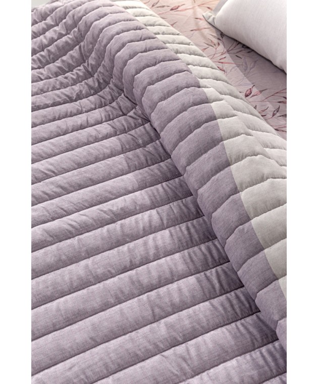 Κουβερλί Fleria Melanze 220x240 Κουβερλί Υπέρδιπλα
