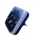 NLT 84 ΦΩΤΑΚΙ ΝΥΚΤΟΣ ΠΥΡΑΥΛΟΣ LED 0.5W Φωτάκια Νυκτός