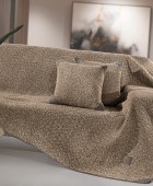 Ριχτάρι Lama Taupe 170x350 Τετραθέσιου