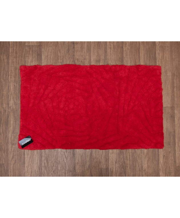 Ταπέτο 50x80 Rose 3 Red Πατάκια Mπάνιου